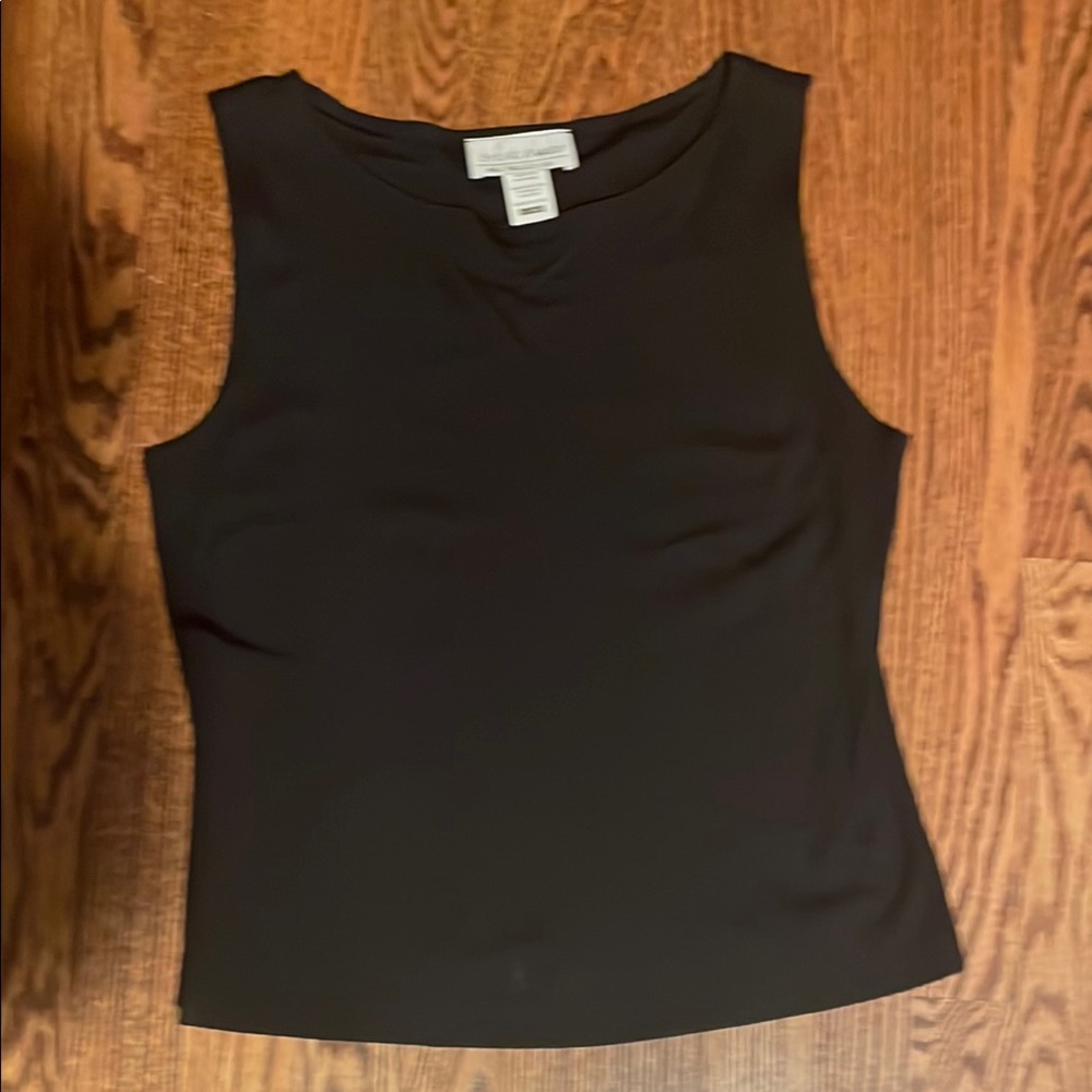 Classic Black Sleeveless Top